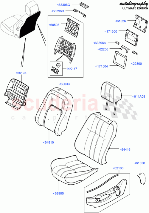 Part Diagram for Land Rover LR033717
