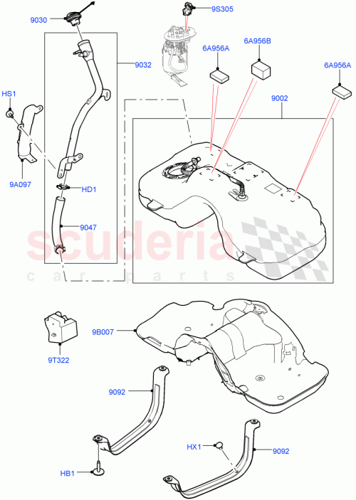 Part Diagram for Land Rover LR127479