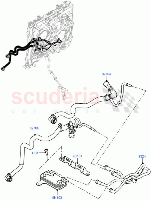 Part Diagram for Land Rover LR081672