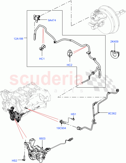 Part Diagram for Land Rover LR099159