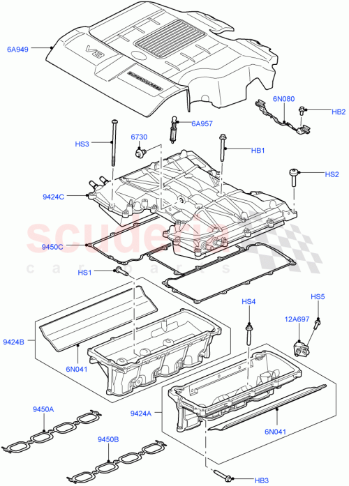 Part Diagram for Land Rover LR010870