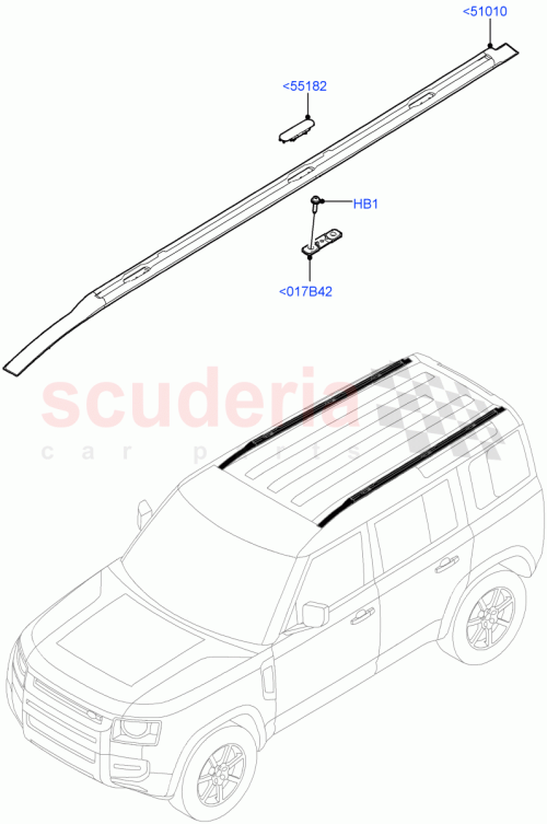 Part Diagram for Land Rover LR146475