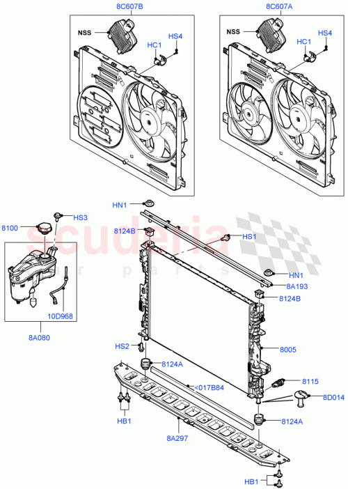 Part Diagram for Land Rover LR006714