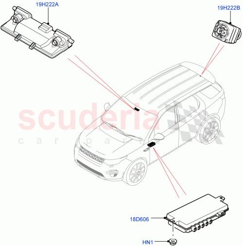 Part Diagram for Land Rover LR078470