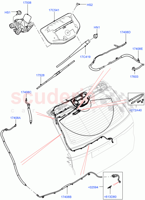 Part Diagram for Land Rover LR100987