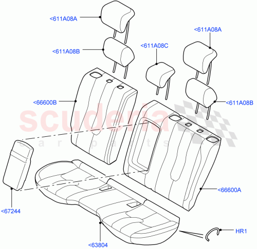 Part Diagram for Land Rover LR056690