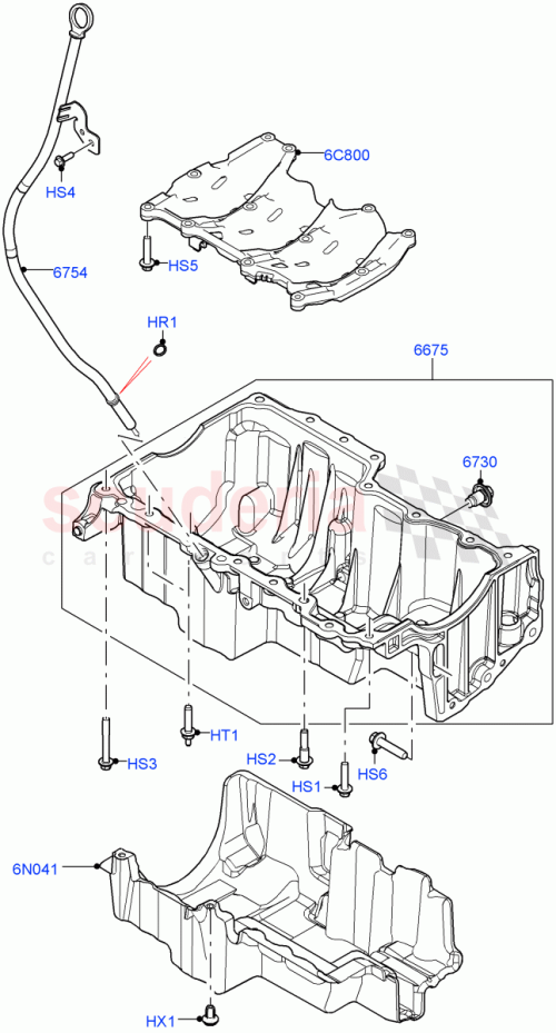 Part Diagram for Land Rover LR074127