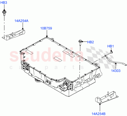 Part Diagram for Land Rover LR141186