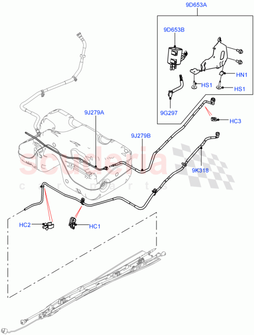 Part Diagram for Land Rover LR070982