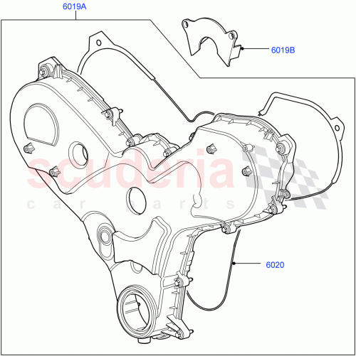 Part Diagram for Land Rover LR014305