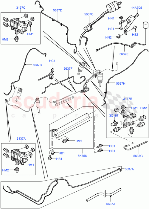 Part Diagram for Land Rover LR050888