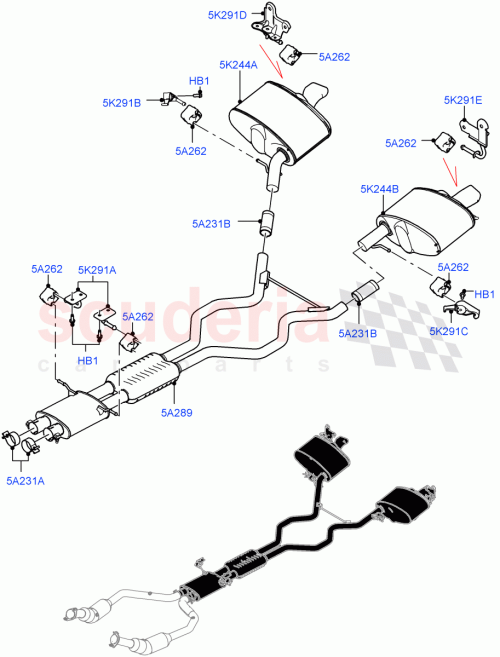 Part Diagram for Land Rover LR120470