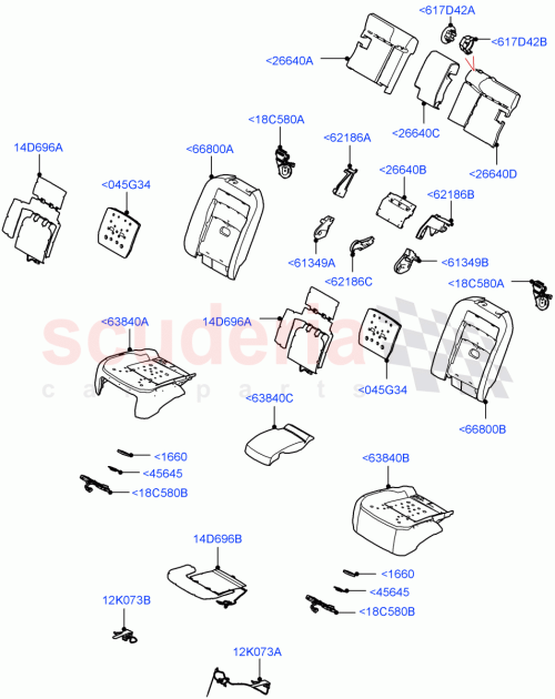 Part Diagram for Land Rover LR111319