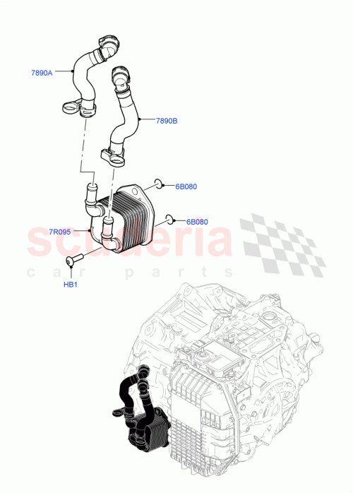 Part Diagram for Land Rover LR127826
