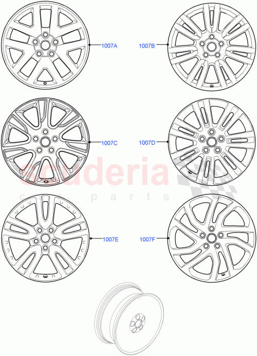 Part Diagram for Land Rover LR048088