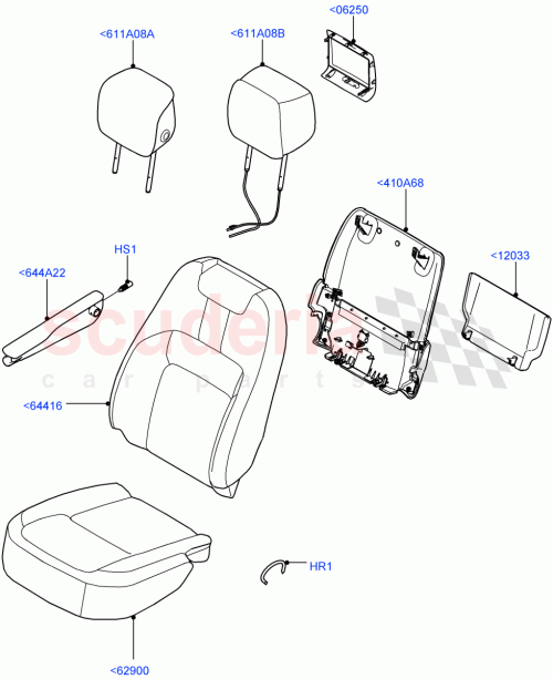 Part Diagram for Land Rover LR101163