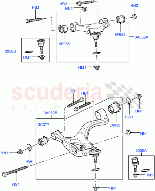 Part Diagram for Land Rover LR029301