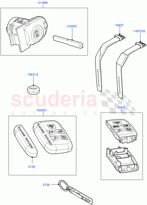 Part Diagram for Land Rover LR116570