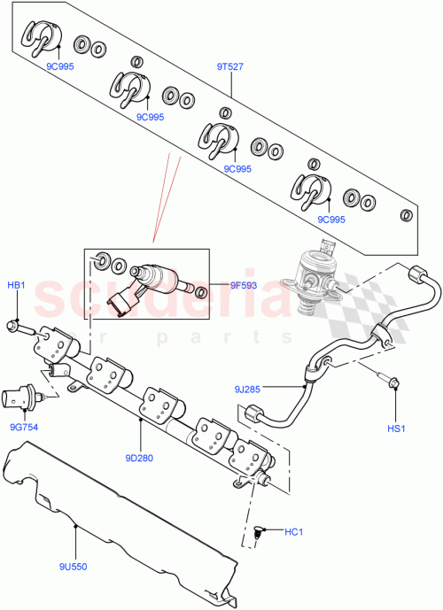 Part Diagram for Land Rover LR049648