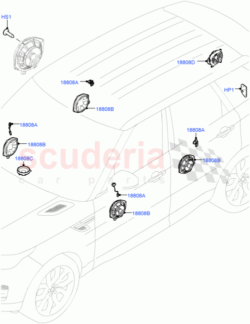 Part Diagram for Land Rover LR044858