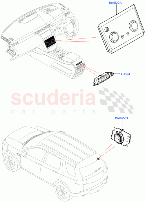Part Diagram for Land Rover LR139893