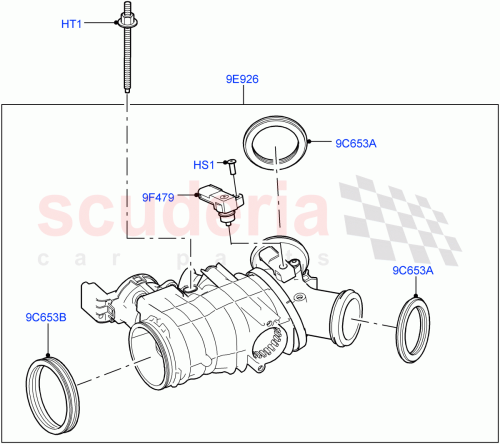 Part Diagram for Land Rover LR077148
