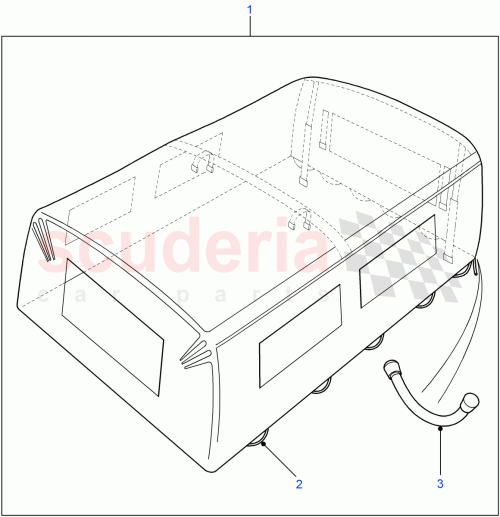 Part Diagram for Land Rover STC4005