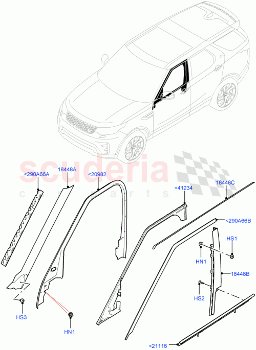 Part Diagram for Land Rover LR108112