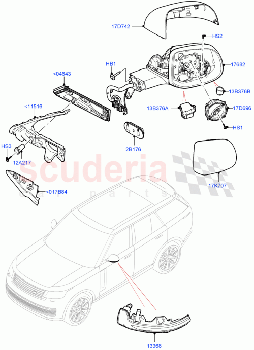 Part Diagram for Land Rover LR152957