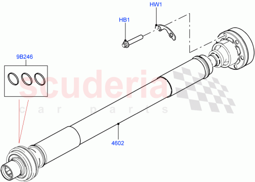 Part Diagram for Land Rover LR165058