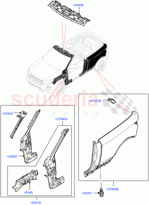 Part Diagram for Land Rover LR078601