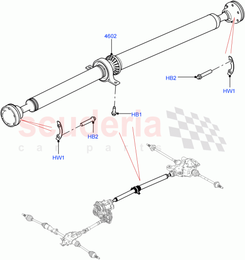 Part Diagram for Land Rover LR092692
