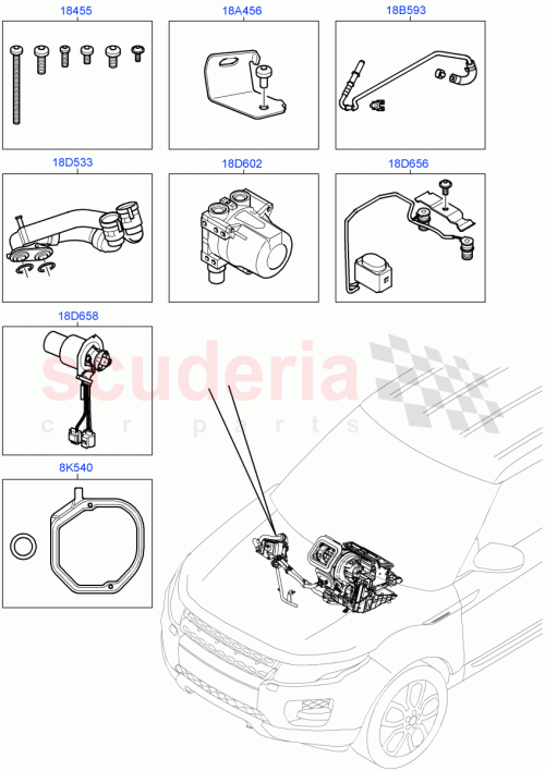 Part Diagram for Land Rover LR091369