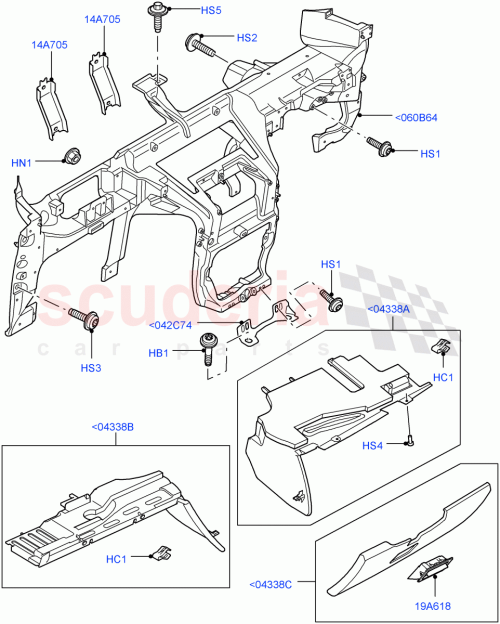Part Diagram for Land Rover LR016780