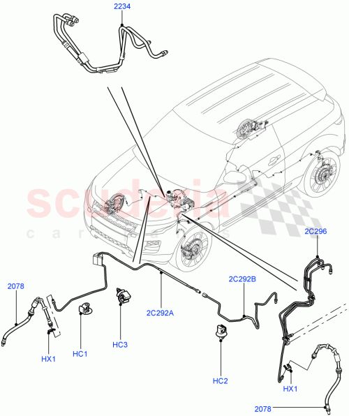 Part Diagram for Land Rover LR047421