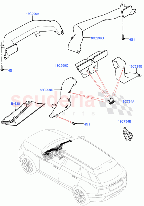 Part Diagram for Land Rover LR094649