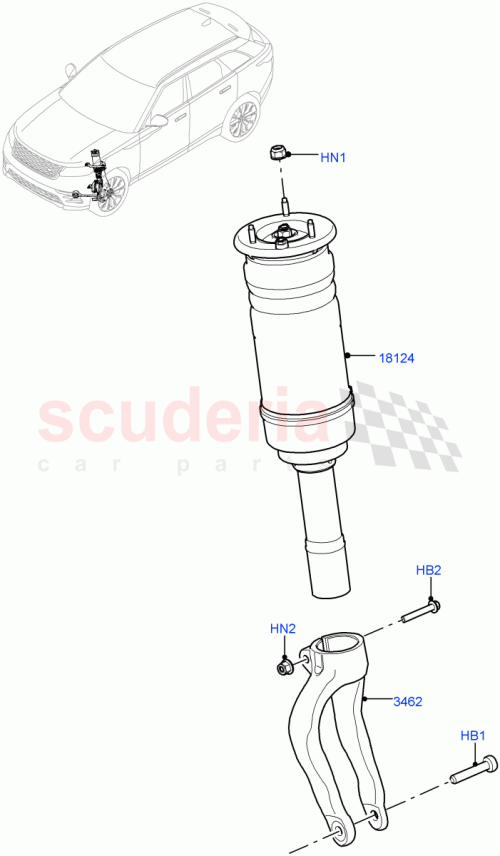 Part Diagram for Land Rover LR116909