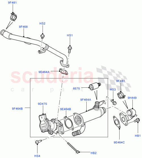 Part Diagram for Land Rover 4126933