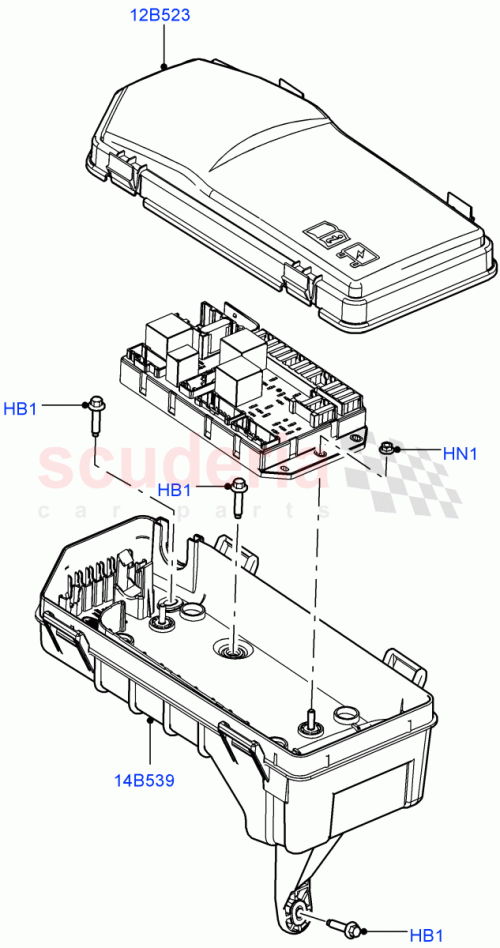 Part Diagram for Land Rover LR023569