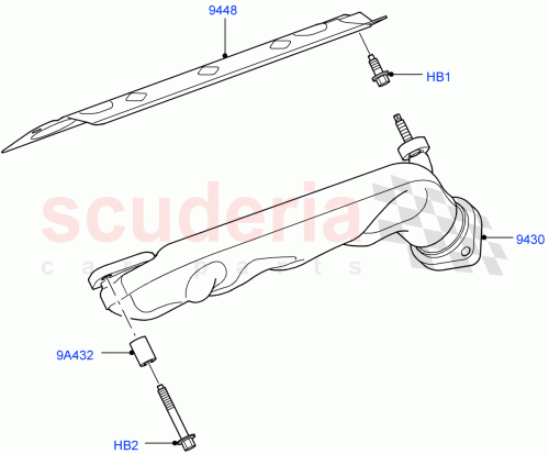 Part Diagram for Land Rover 4646052