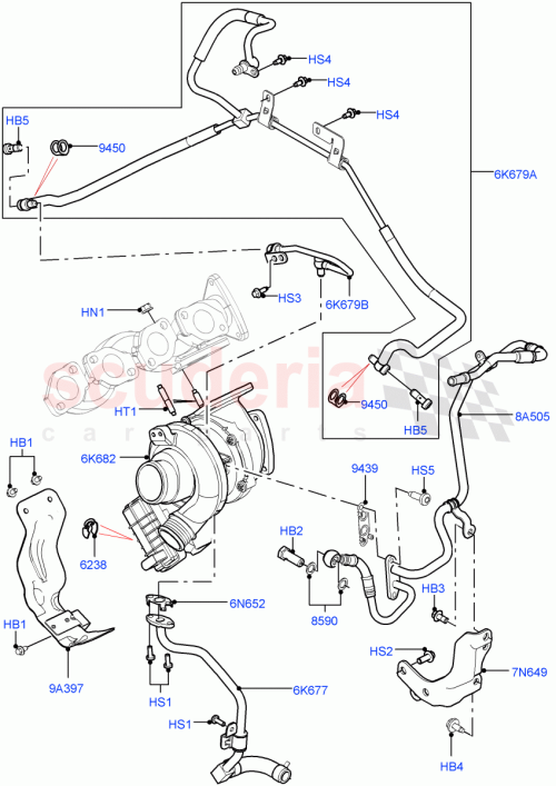 Part Diagram for Land Rover LR014199