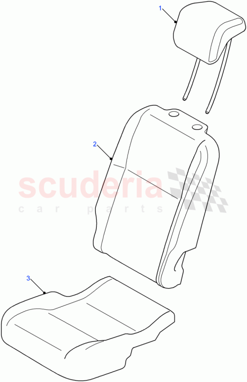 Part Diagram for Land Rover LR009302
