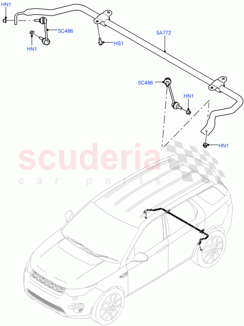 Part Diagram for Land Rover LR138982