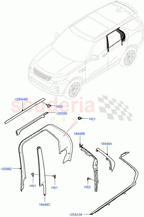 Part Diagram for Land Rover LR097343