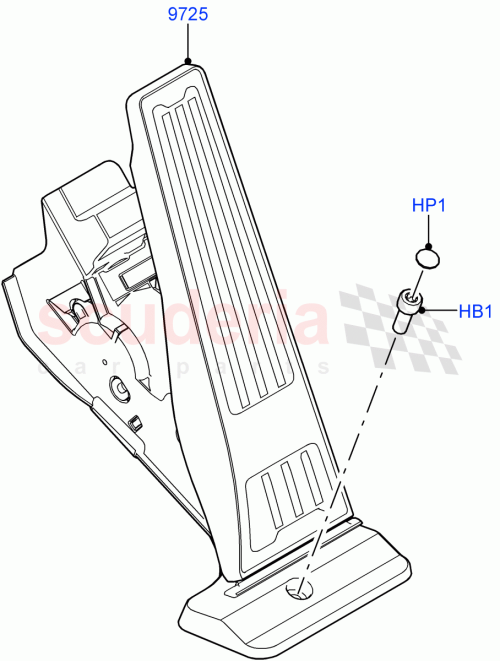 Part Diagram for Land Rover LR153602