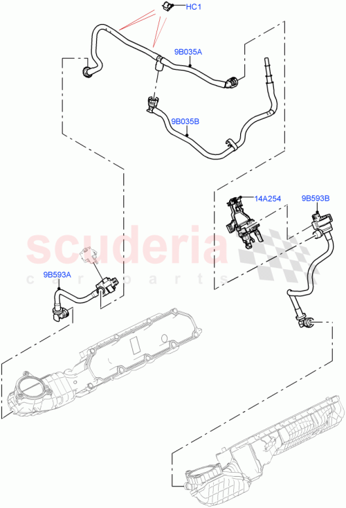 Part Diagram for Land Rover LR159320