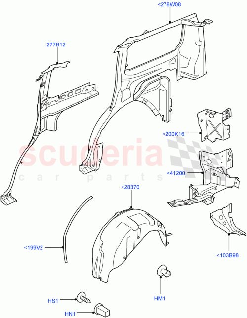 Part Diagram for Land Rover CLF500910