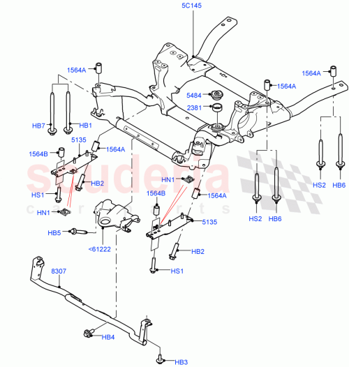 Part Diagram for Land Rover LR085158