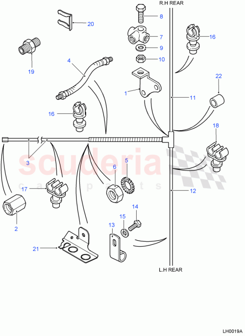 Part Diagram for Land Rover SGL100000