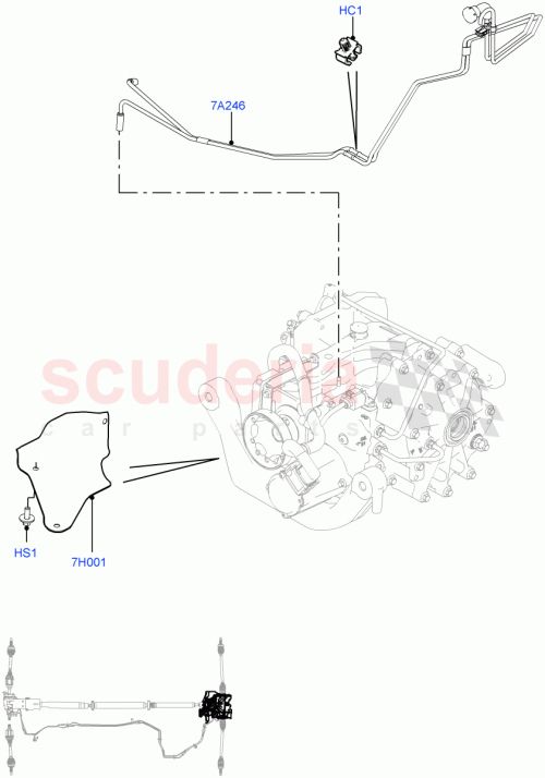 Part Diagram for Land Rover LR060387